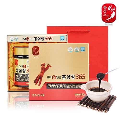 한삼수  고려6년근 홍삼정365 240g x 2병